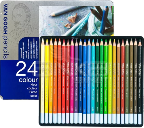 Van Gogh Kuru Boya Kalemi 24lü Set