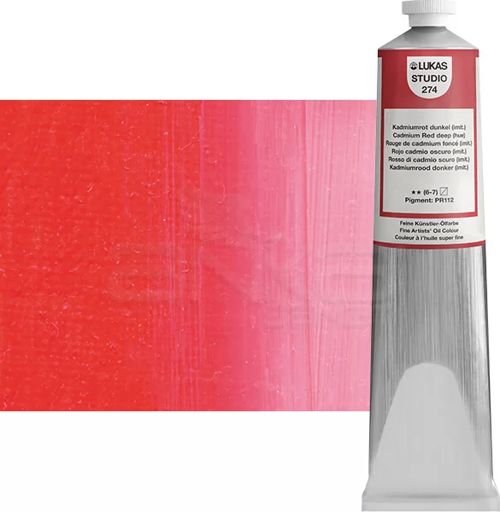 Studio Yağlı Boya 200ml 274 Cadmium Red Deep