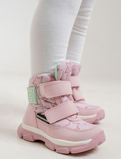 Kız Çocuk Pembe Su Geçirmez Anatomik Günlük Bot