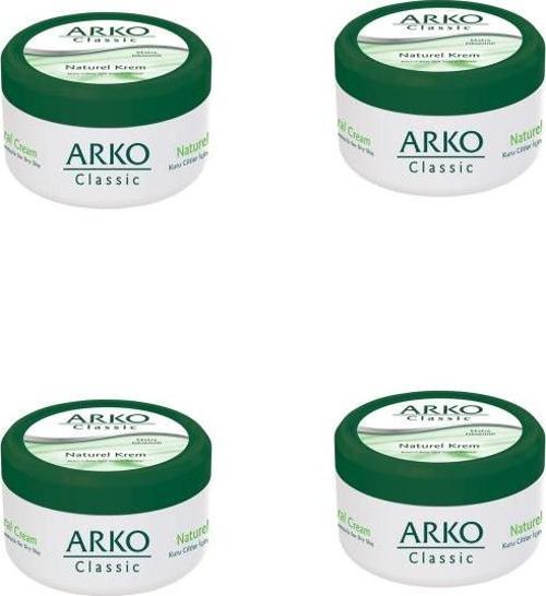 4 ADET ARKO CLASSİC NATUREL EL KREMİ 150ML (5060)
