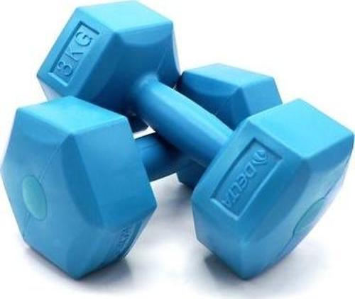 3KG PLASTİK KÖŞELİ DAMBIL 2 ADET (81)