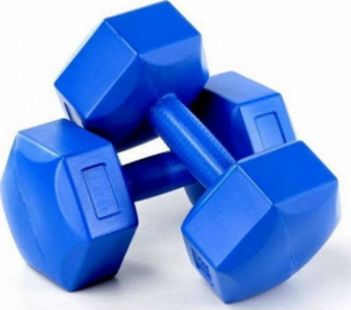 4KG PLASTİK KÖŞELİ DAMBIL 2 ADET (81)