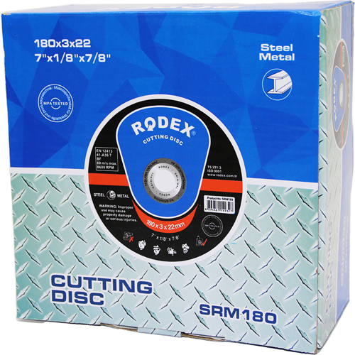 METAL KESİCİ DİSK 180X3X22MM FOR METAL (81)