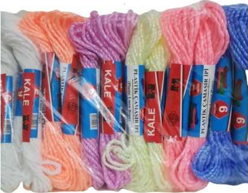 KALE Plastik Çamaşır ipi 8 Metre 24 Adet