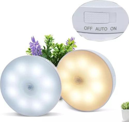 Şarjlı Sensörlü Gece LED Lambası