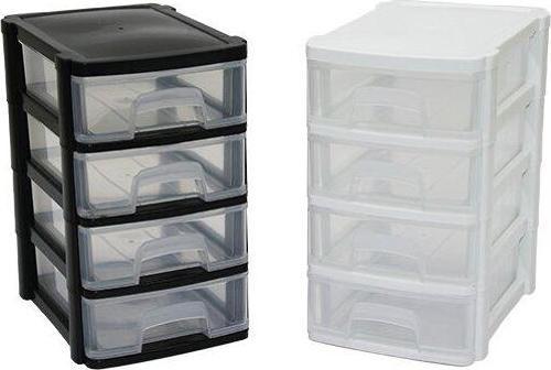 TONTON - MİNİ ÇEKMECE 4 KATLI 10.3X13.9X16.6CM (K246)