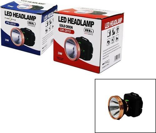 3W PİLLİ KAFA LAMBASI FENER OYNAR BAŞLI (81)