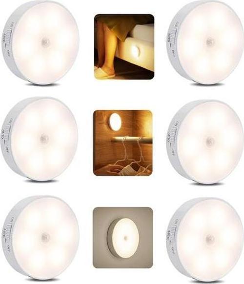 Hareket Sensörü Dolap Altı Aydınlatması USB Şarj Edilebilir LED