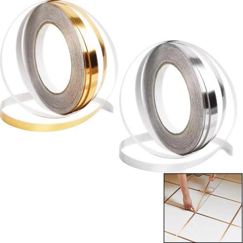 GOLD - GÜMÜŞ  DERZ ARASI YAPIŞKANLI BANT  10MM X 45MT (K246)