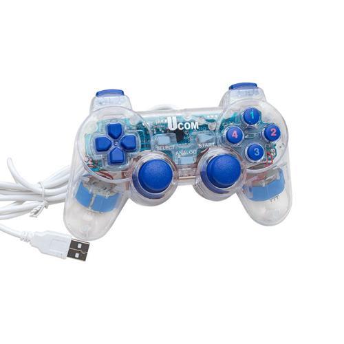 UCOM-704 DOUBLE SHOCK ŞEFFAF JOYPAD OYUN KOLU (81)
