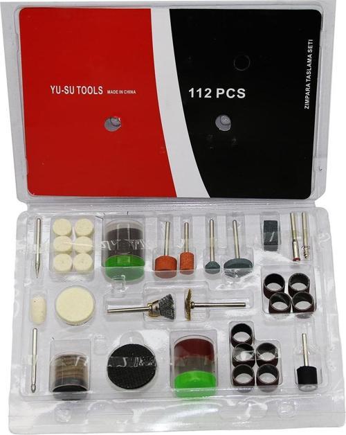 112 ADET  TAŞLAMA FIRÇALAMA SETİ (K246)