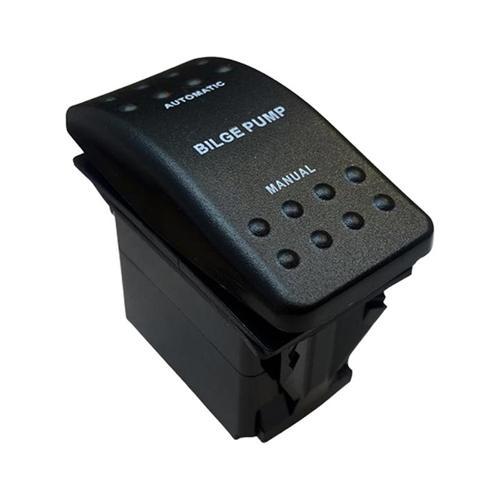 POMPA IŞIKSIZ 3P (ON)-OFF-ON 12-24V YAYLI MARIN SWITCH (IC-134M-S10) (K246)