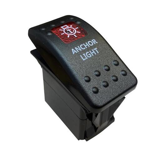 DENİZ FENERİ IŞIKLI 3P ON-OFF 12-24V MARIN SWITCH (IC-134M-S2) (K246)