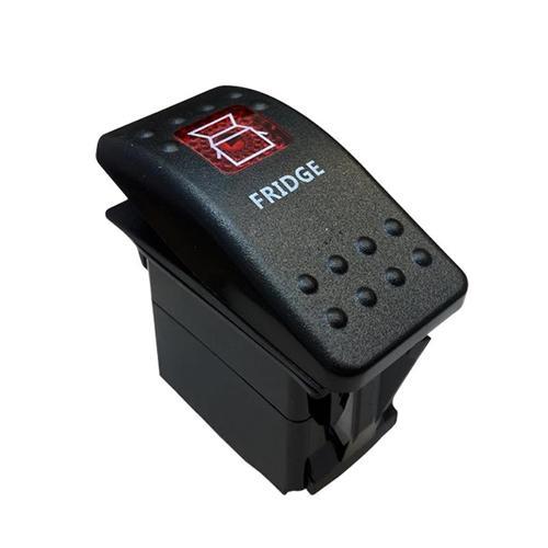 BUZDOLABI IŞIKLI 3P ON-OFF 12-24V MARIN SWITCH (IC-134M-S14) (K246)