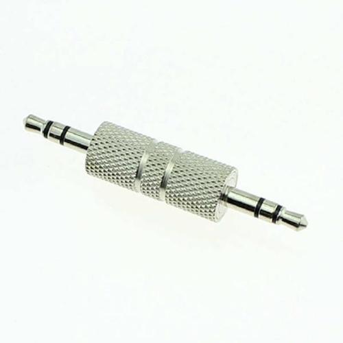 3.5 MM STEREO AUX ERKEK/ERKEK ARA METAL JACK (81) (K246)