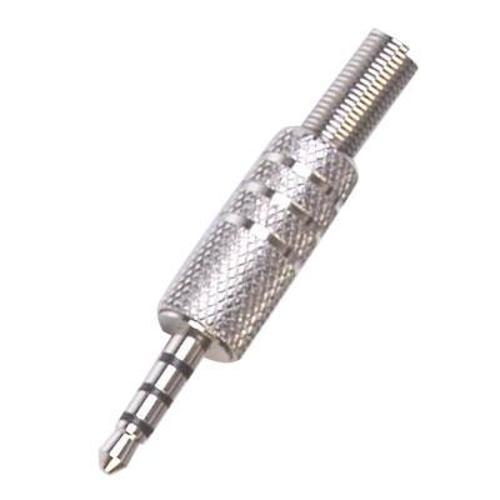 3.5 MM STEREO 3 BOĞUMLU METAL JACK FİŞ  DİSCMAN JACK (81)