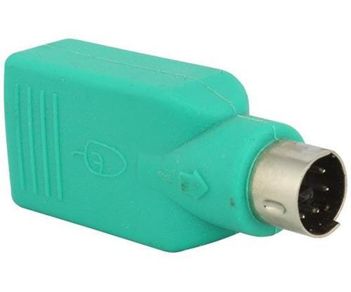 USB PS2 ÇEVİRİCİ JACK USB-DİŞİ / PS2-ERKEK (81) (K246)