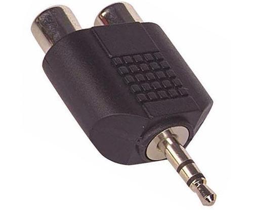 3.5 MM ST ERKEK / 2RCA DİŞİ ÇEVİRİCİ JACK (81)