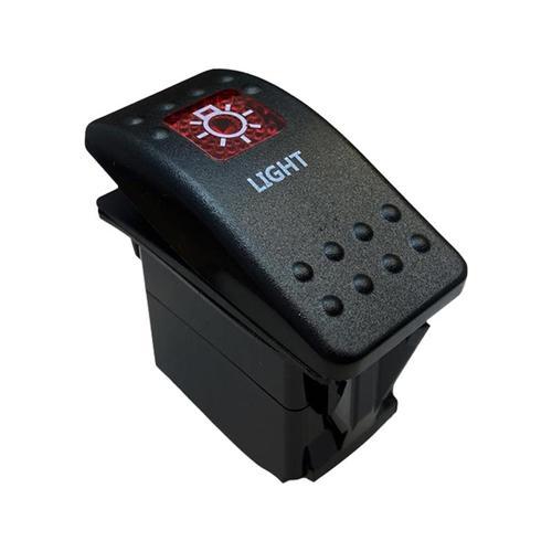 LAMBA GÖSTERGESİ IŞIKLI 3P ON-OFF 12-24V MARIN SWITCH (IC-134M-S4) (K246)