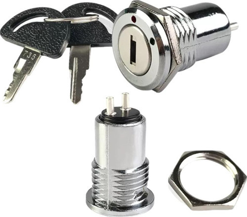 IC-195A ANAHTARLI SWİTCH 0-1 16MM K16-101 (K246)
