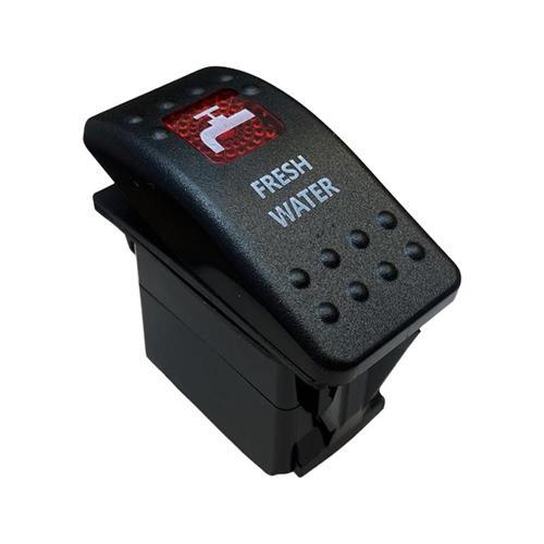 HİDRAFOR IŞIKLI 3P ON-OFF 12-24V MARIN SWITCH (IC-134M-S6) (K246)