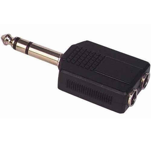 6.3 MM STEREO ERKEK / 6.3 MM STEREO DİŞİ X 2 ÇEVİRİCİ JACK (81)