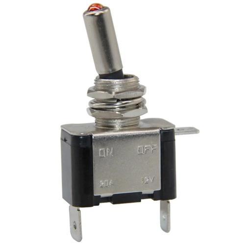 12 VOLT DC 20 AMPER TOGGLE SWİTCH ON-OFF IŞIKLI (IC-151A) (K246)