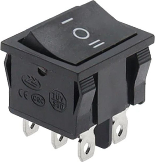 ORTA BOY IŞIKSIZ 3 KADEME ANAHTAR ON-OFF-ON 6P (IC-130) (K246)