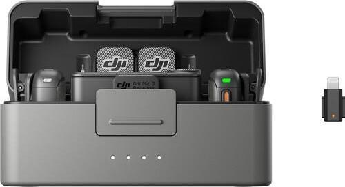 DJI Mic 3 (2 TX + 1 RX + Charging Case) | DJI Türkiye Karacasulu Garantili |