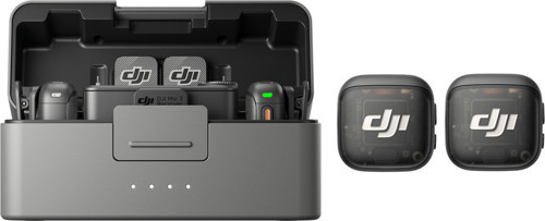 Mic 3 (2 TX + 1 RX + Charging Case) | DJI Türkiye Karacasulu Garantili |