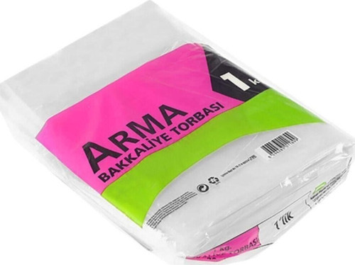 Naylon Torba Şeker Bakliyat Bakkaliye Torbası /Dolap Poşeti Kalın 2'Lik 23 X 36 ( 1 Kg )