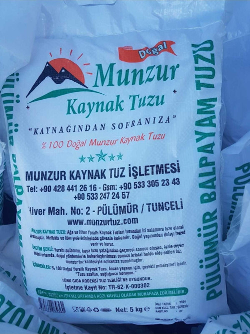 Munzur Tuz 5 Kg