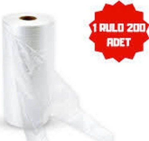 Rulo Şeffaf Poşet 1 Rulo 200 Adet