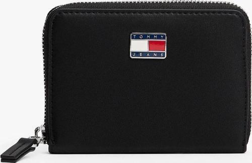 TJW Cool Orta Boy Fermuarlı Kadın Siyah Cüzdan AW0AW18031BDS