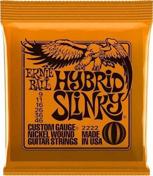 P02222 Hybird Slinky Nickel 09-46 Elektro Gitar Teli