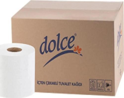 Içten Çekmeli -tuvalet Kağıdı Mini 12 Rulo Çift Kat 4 Kg Ekonomik