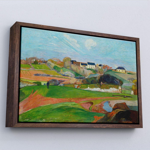 Çerçeveli Paul Gauguin Le Pouldu Tablosu-7014
