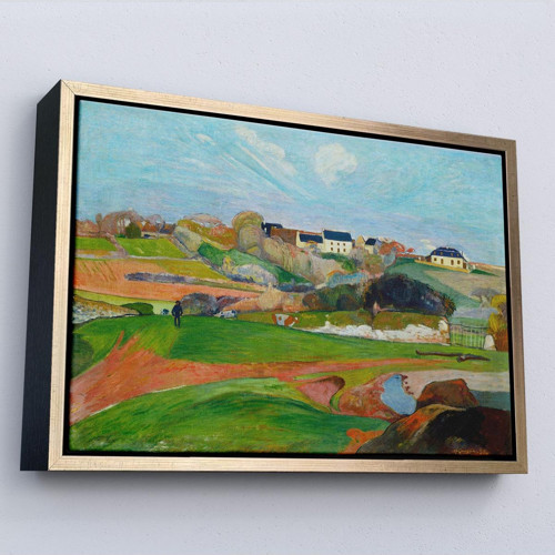 Çerçeveli Paul Gauguin Le Pouldu Tablosu-7014