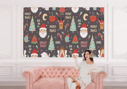 Yılbaşı Christmas Temalı Duvar Kağıdı Poster-5713