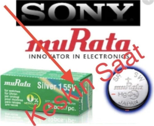 Saat Pili (10 Adet)Sr626Sw 377 Ag4 Lr626 Sony-