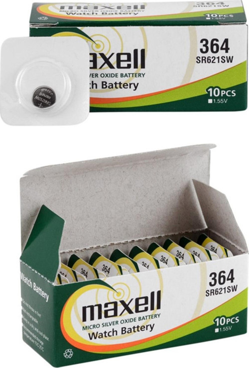 364 Sr621Sw Hafıza Saat Pili 10 Adet