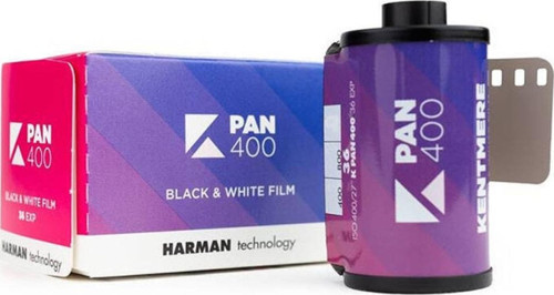 Kentmere Pan 400 36 Pozluk Siyah Beyaz Film 35Mm 1Adet Film 1 Adet Vazelin