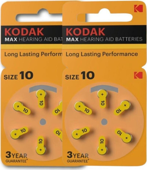P 10 İşitme Cihaz Pili No 10 6'Lı 2 Paket Kulak Cihazı Pili 6'Lı 2 Paket