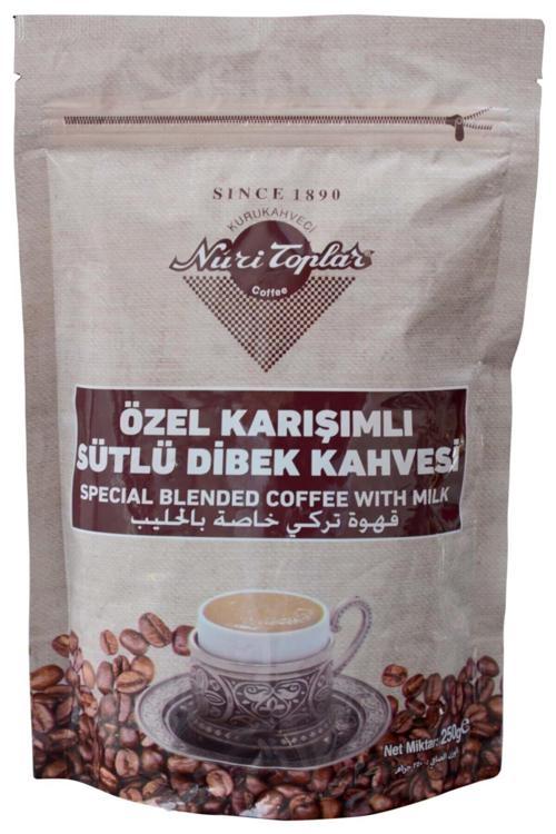 Özel Karışımlı Sütlü Dibek Kahvesi 250 Gr.