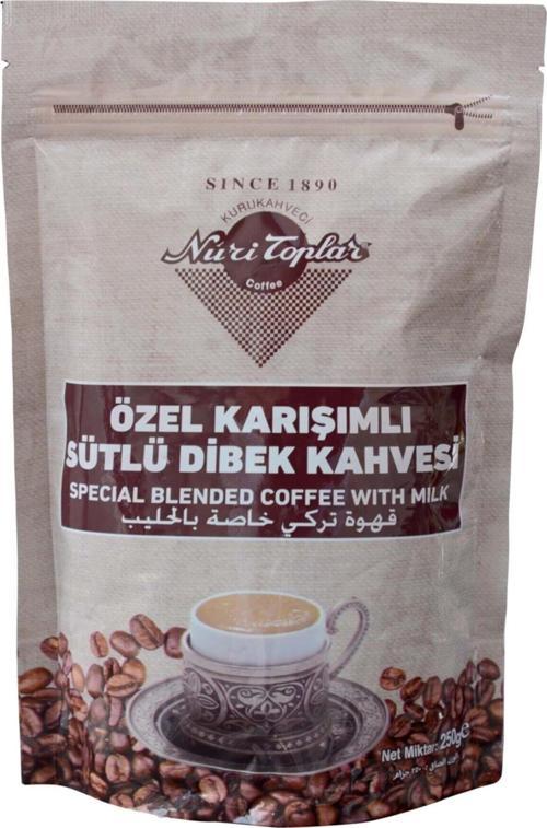 Özel Karışımlı Sütlü Dibek Kahvesi 250 Gr.