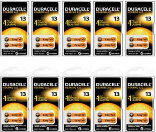 13 Numara Kulaklık Pili 10 Paket 6'Lı