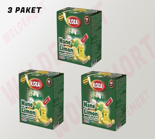 Nane Limon Aromalı Tek Içimlik Içecek Tozu 3 Paket