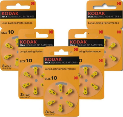P 10 İşitme Cihaz Pili No 10 6'Lı 5 Paket Kulak Cihazı Pili 6'Lı 5 Paket