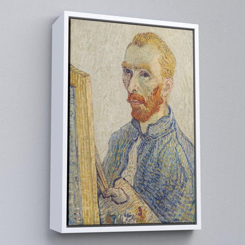 Çerçeveli Vincent Van Gogh - Otoportre Tablo-7457