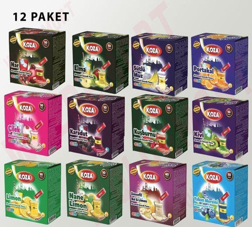 12 Li Oralet Çeşiti